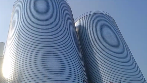 京口2座混凝土高架卷板仓