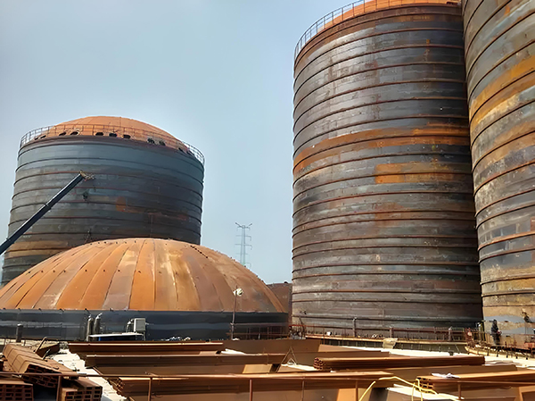 京口焦粉钢板仓